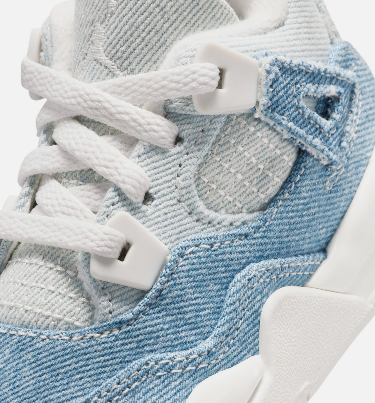 Air Jordan 4 Retro “Worn Blue” Baby and Toddler Lifestyle Shoes
