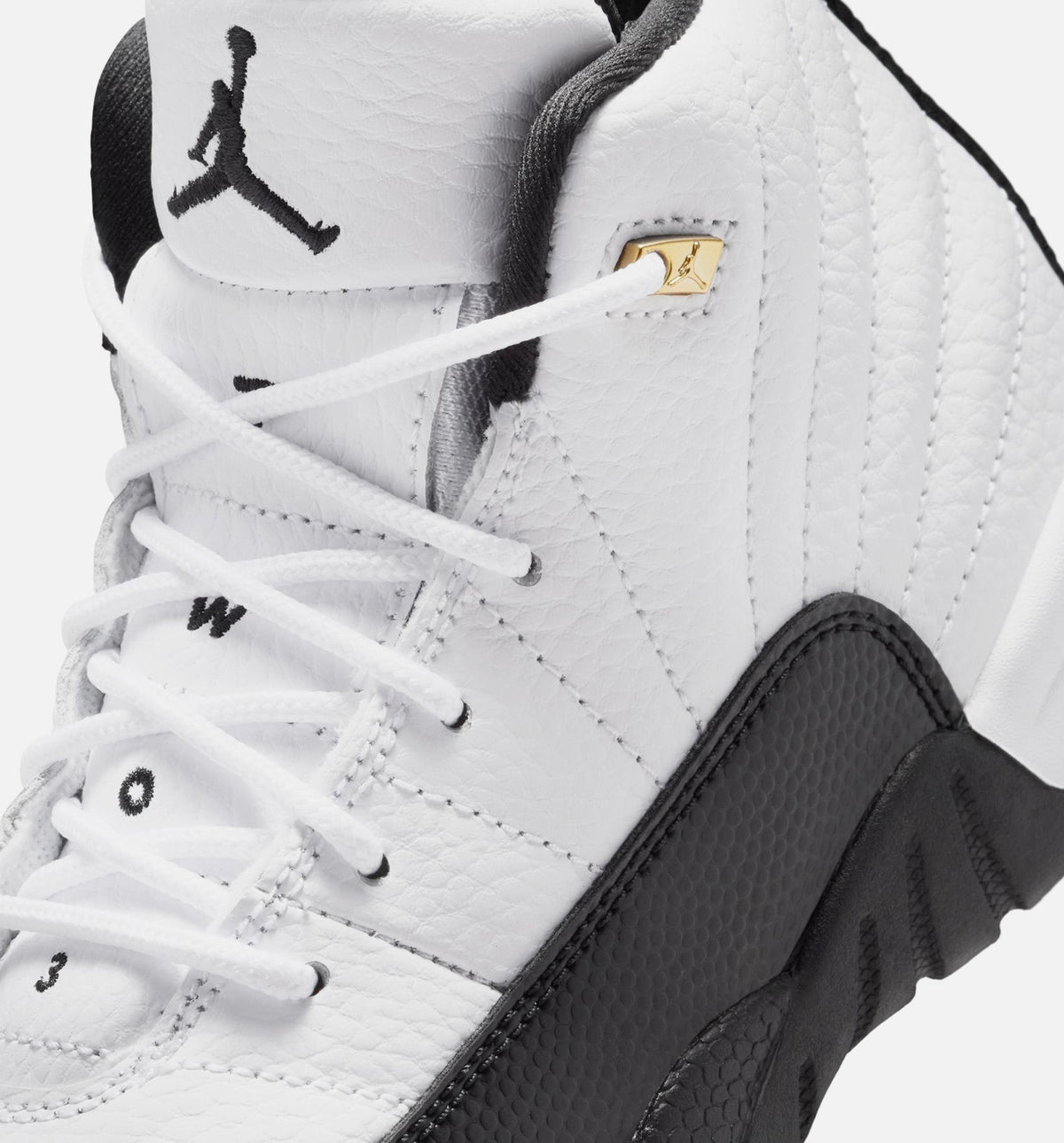 Air Jordan 12 Retro Taxi Preschool Lifestyle Shoes - White/Black/Taxi Yellow
