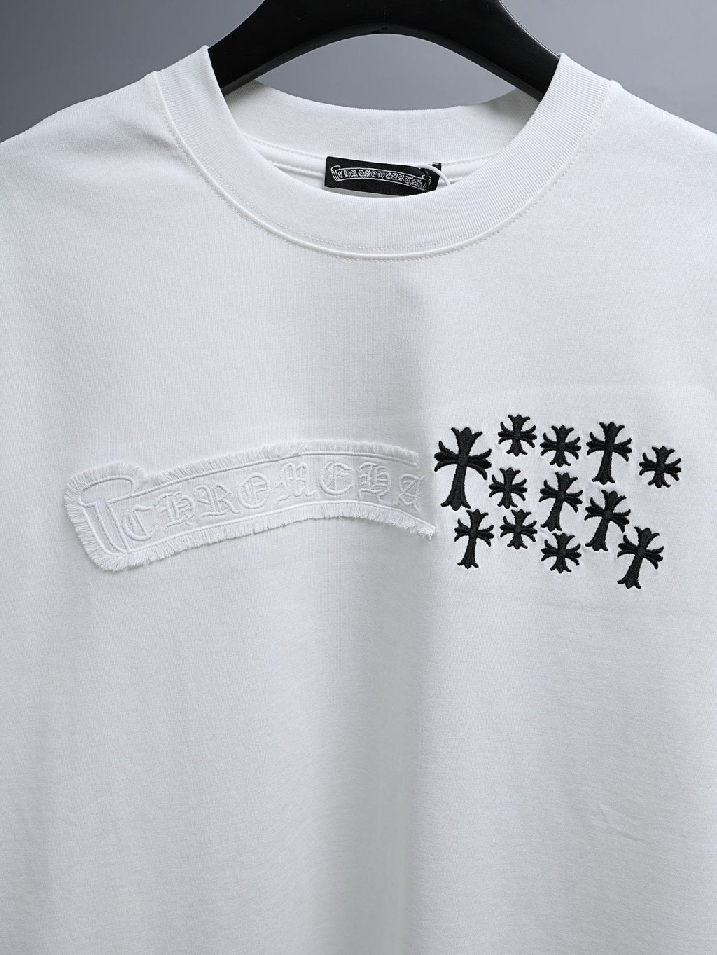 Chrome Hearts Clustered Cross Short-Sleeve T-Shirt