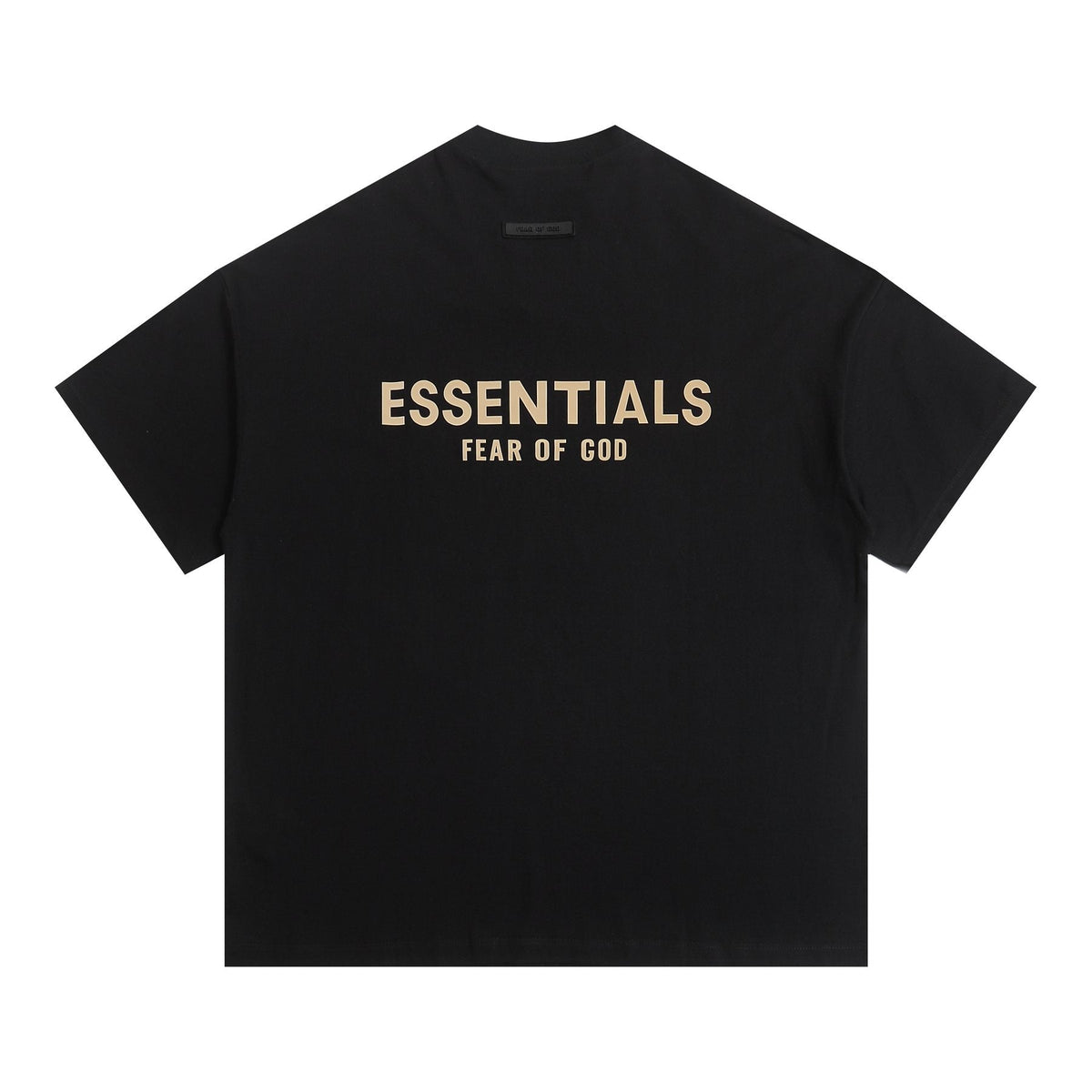 ESSENTIALS V-Notch Back Wordmark T-Shirt
