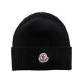 Moncler Wool Cashmere Hat Beanies Black