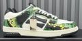 Amiri Green Patterned Low-Top Sneakers