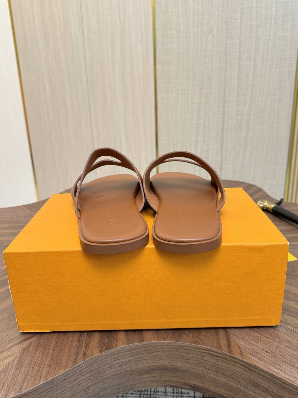 Loro Piana Men's Cross-Strap Slide Sandals