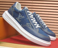 Louis Vuitton Blue Monogram Low-Top Sneakers