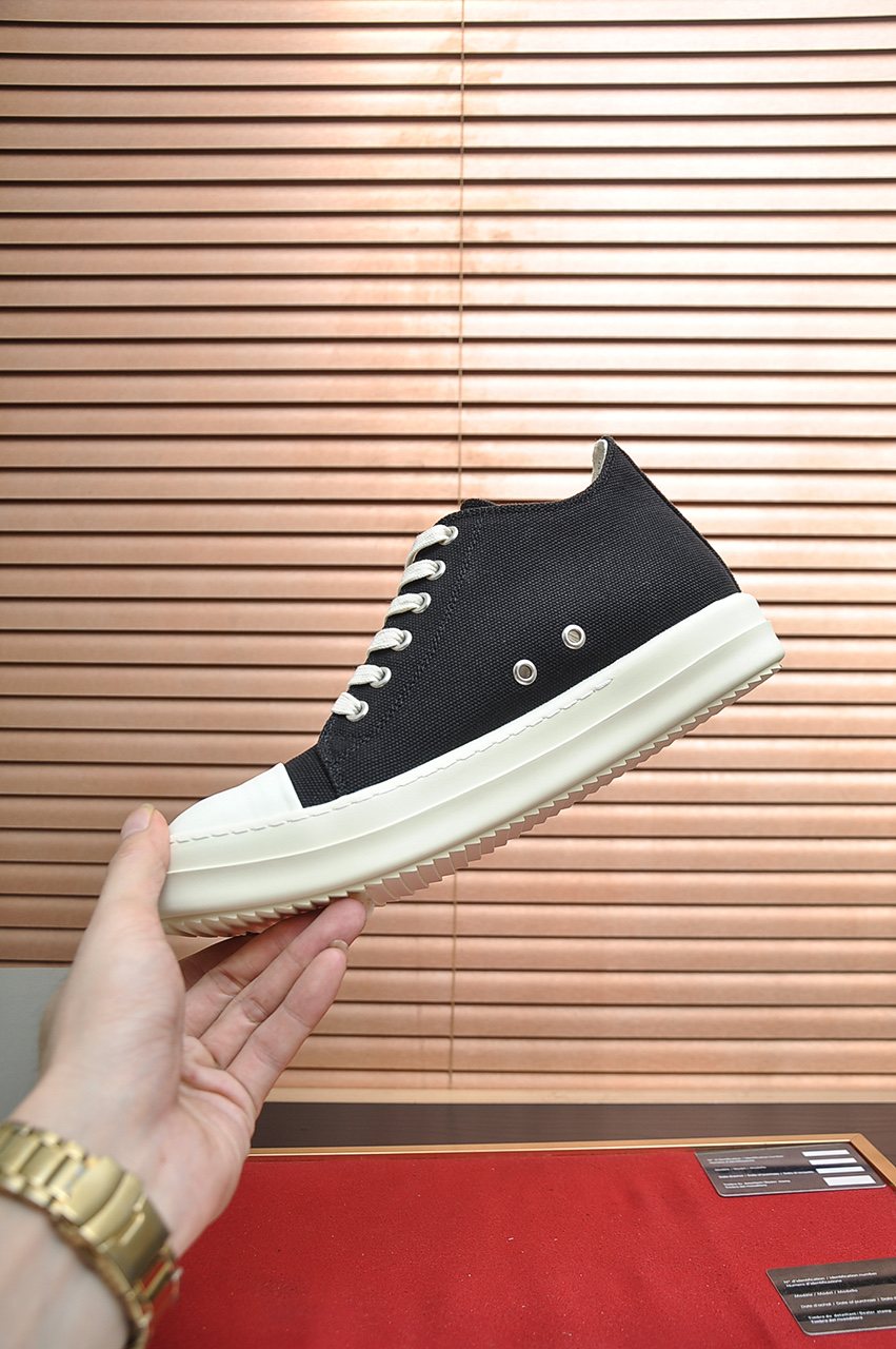 Rick Owens Toe-Cap Platform Sneakers