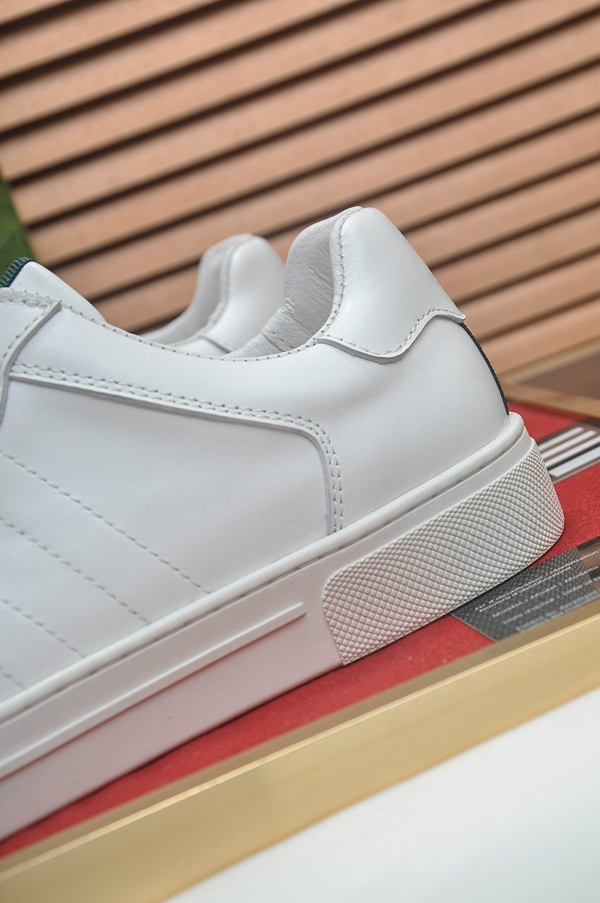 Gucci Web Stripe Low-Top Sneakers