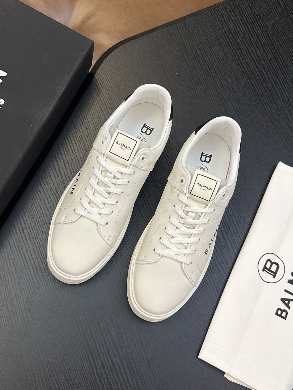 Balmain B-Skate Low-Top Sneakers