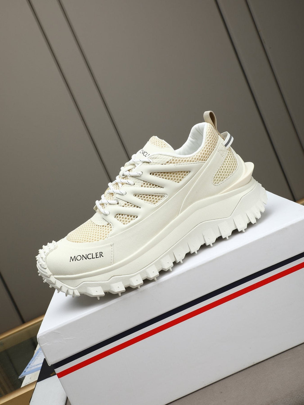 Moncler Men's Lug-Sole Trail Sneakers