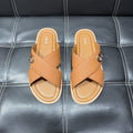 Dior Cross-Strap Slide Sandals