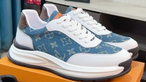 Louis Vuitton Men's Monogram Low-Top Sneakers - Monogram-Pattern Upper